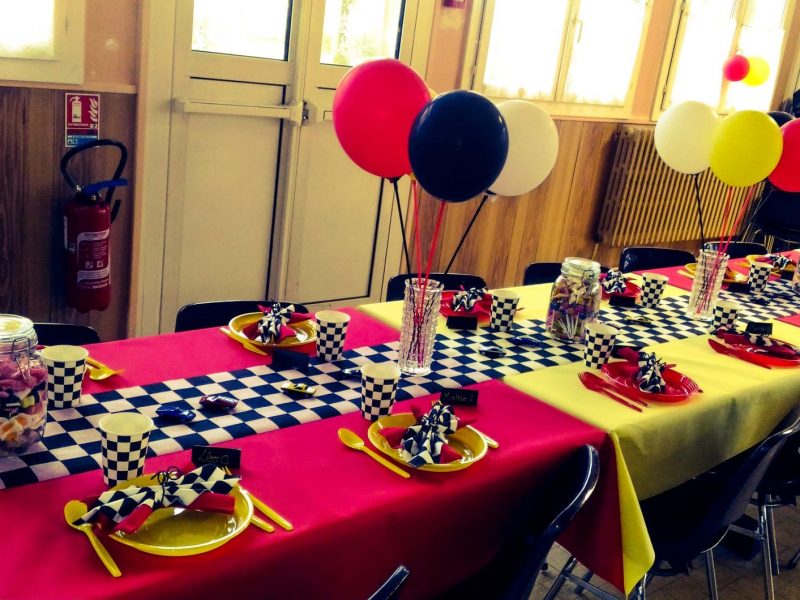Retraite - Ferrari - table enfant