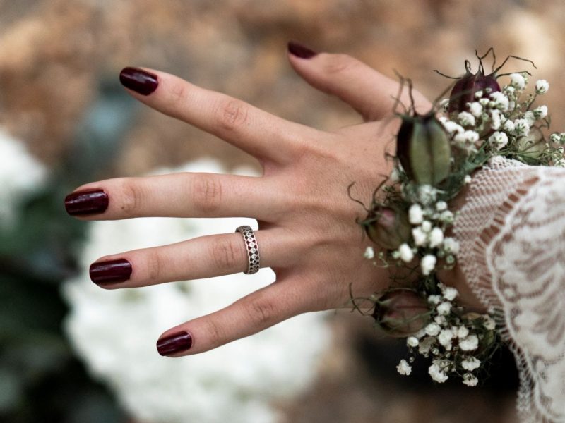 inspiration mariage bracelet fleurs